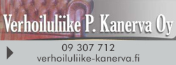 Verhoiluliike P Kanerva Oy logo